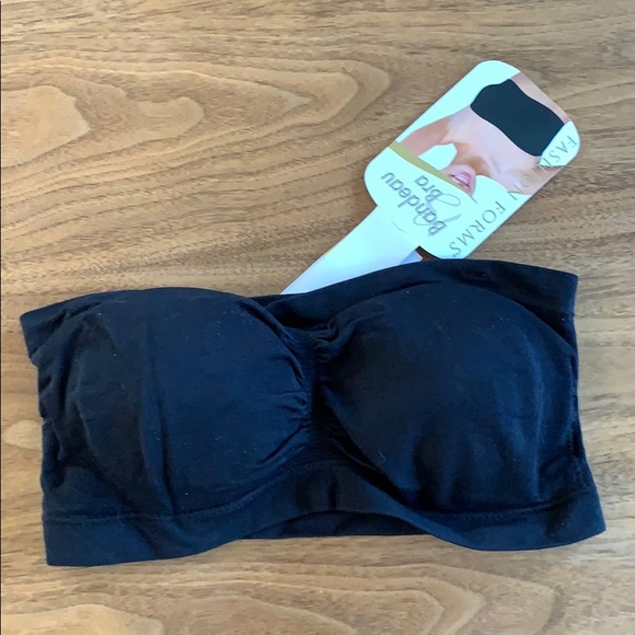 NWT Fashion Forms Bandeau Bra size M